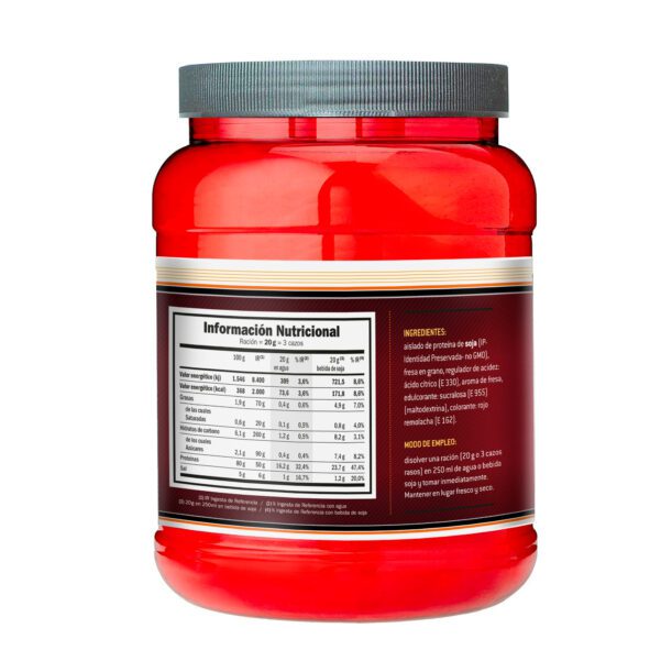 100% Protein Fresa 1kg-SOTYA - Imagen 2