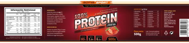 100% Protein Fresa