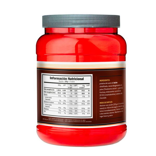 100% Protein Chocolate 1kg-SOTYA - Imagen 3