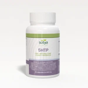 5HTP+B6+Biotina+Mg (60 cápsulas de 650 mg)-SOTYA