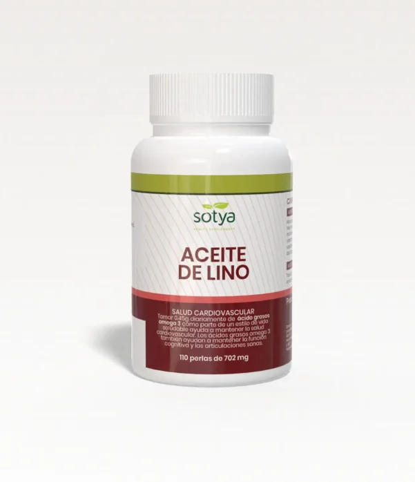 Aceite de Lino (110 Perlas de 702mg)-SOTYA