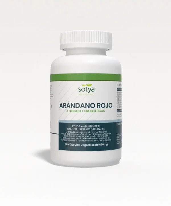 Arándano Rojo Concentrado (90 Cápsulas de 650mg)-SOTYA
