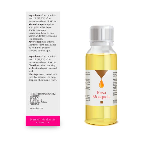 Aceite de Rosa Mosqueta (Envase de 125 ml.)