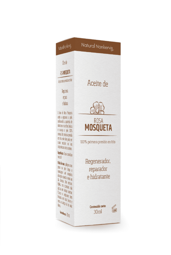 Aceite de Rosa mosqueta 100% primera presión en frío (Envase de 30 ml con gotero)