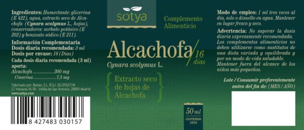 Alcachofa (50ml extracto.)