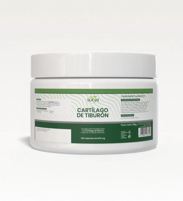 Cartílago de Tiburón (300 Cápsulas de 870mg)-SOTYA