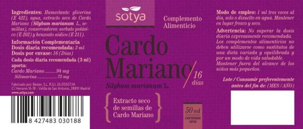Cardo Mariano (50ml extracto.)