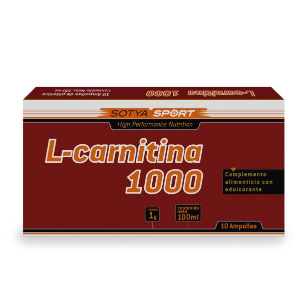 L-Carnitina 1000 (10 Ampollas de plástico de 1000mg)