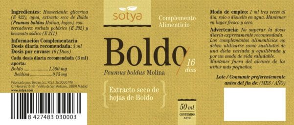 Boldo (50ml extracto.)