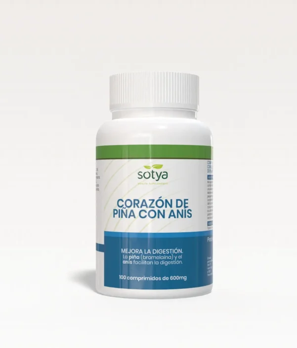 Corazón de Piña con Anís (100 Comprimidos de 600mg)-SOTYA