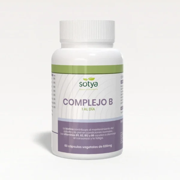 Complejo B 1 al Día 60 Cápsulas 620mg de SOTYA