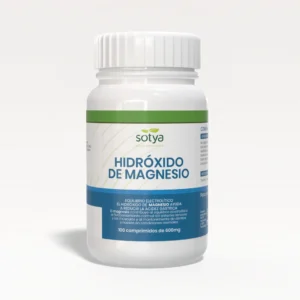 Hidróxido de Magnesio 600mg SOTYA – Suplemento para el sistema nervioso, muscular y salud ósea.