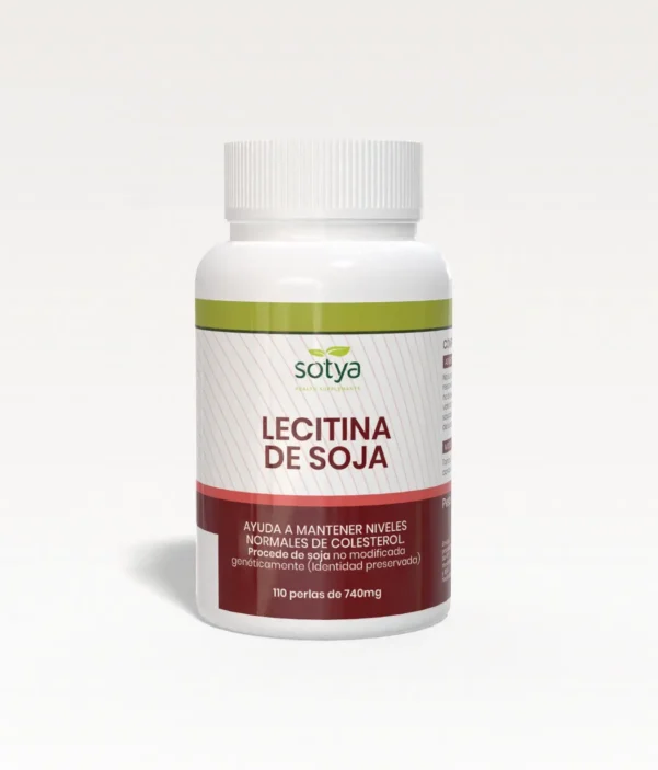 Lecitina de Soja (110 Perlas de 740mg)-SOTYA