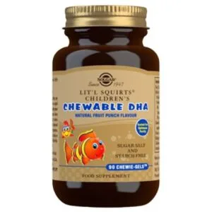 DHA Masticable Niños 90ud -Solgar