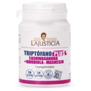 Triptofano Plus Ashwagandha 60comp- Ana Maria Lajusticia