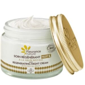 Crema De Noche Regenerante Antiarrugas Con Jalea Real Bio 50ml-Fleurance Nature
