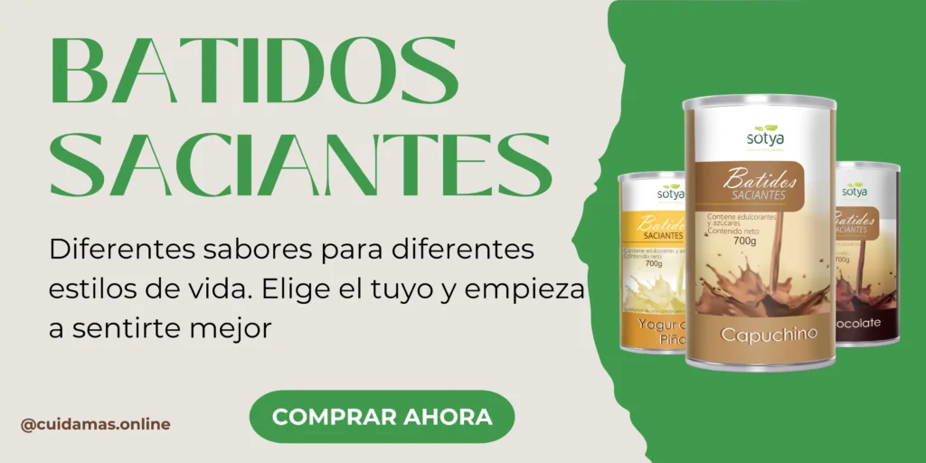 Publicidad BATIDOS SACIANTES