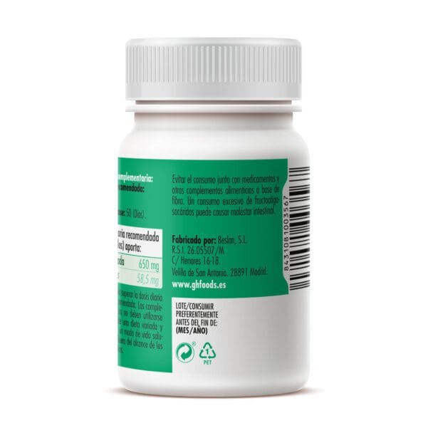 Cáscara Sagrada (100 Comprimidos de 500mg. Peso neto 50g.)- GHF