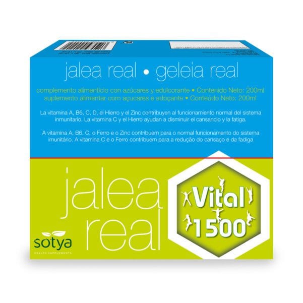 Jalea Real (20 Viales Jalea Real vital 1500 de 10ml. Contenido neto 200ml.)