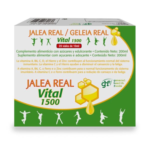 Jalea Real (20 Viales Jalea Real vital 1500 de 10ml. Contenido neto 200ml.)- GHF