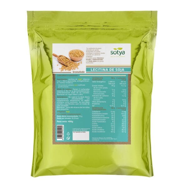 Lecitina de Soja (Bolsa granulada de 400g.)