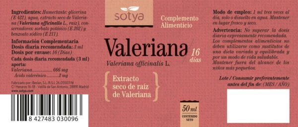 Valeriana (50ml extracto.)