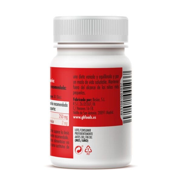 Valeriana (60 Cápsulas de 600mg. Peso neto 36g.)- GHF