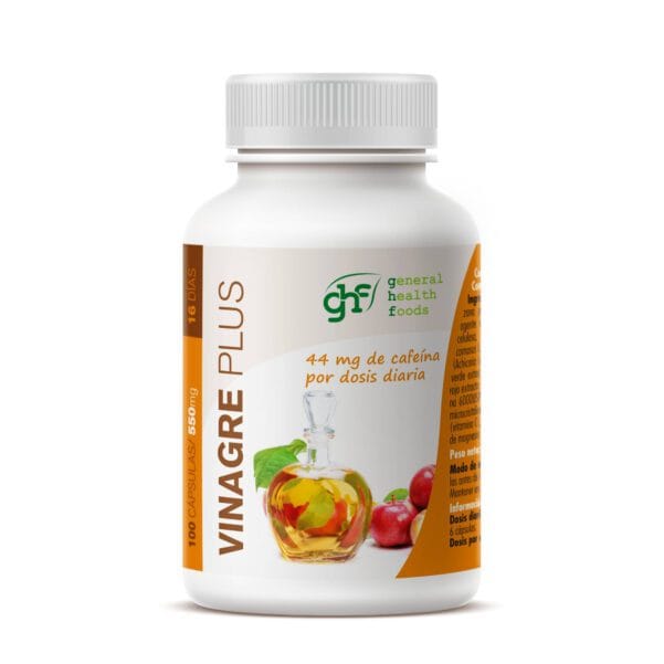 Vinagre Plus (100 Cápsulas de 550mg. Peso neto 55g.)- GHF